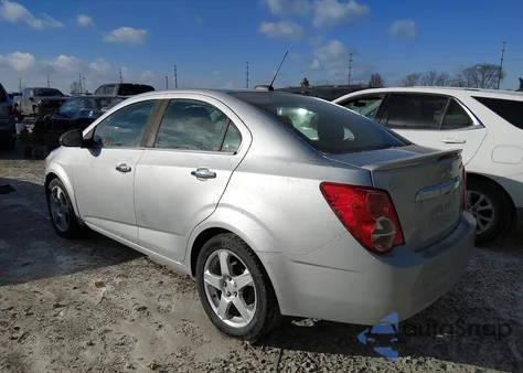 2015 Chevrolet Sonic Ltz Auto z USA, uszkodzony, nr VIN 1G1JE5SB9F4190652